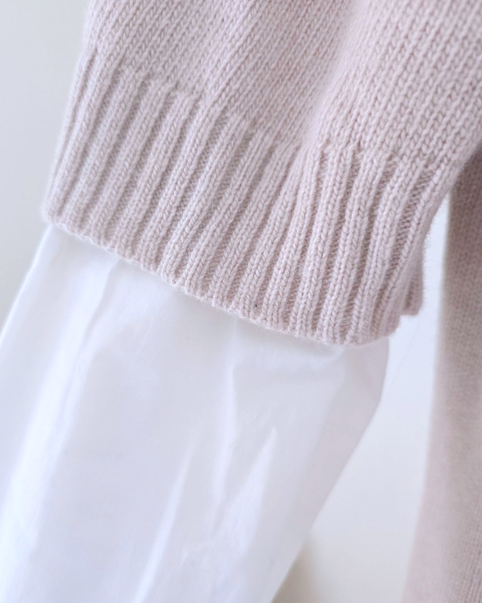 Pull tunique superposé