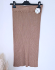 Jupe midi en maille