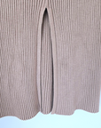 Jupe midi en maille