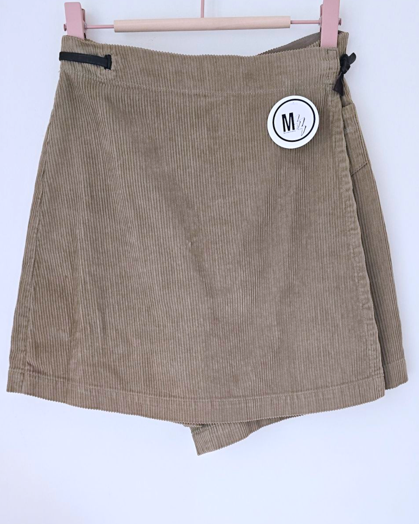 Jupe-short velours
