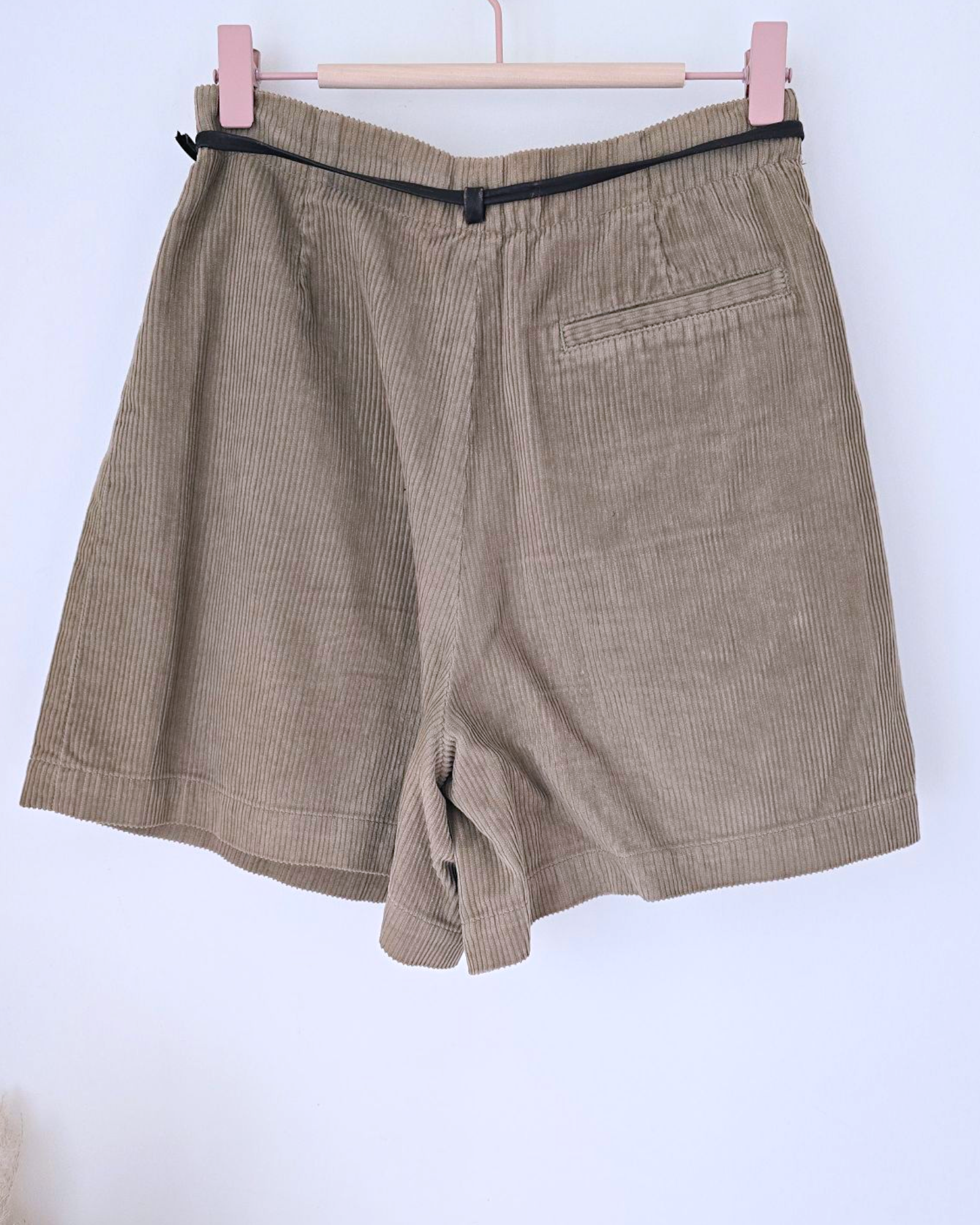 Jupe-short velours
