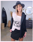 Pull à inscriptions