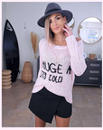 Pull à inscriptions