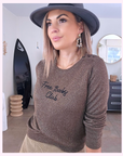Pull à inscriptions