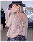 Cardigan double sens