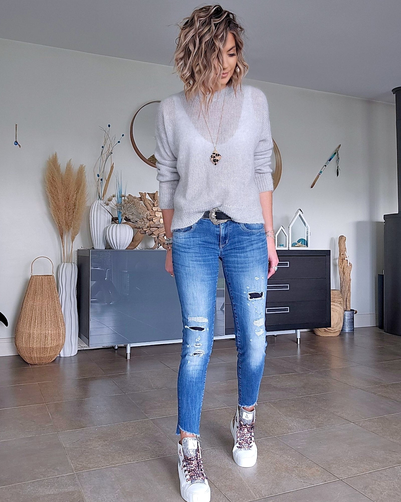 Pull ajouré