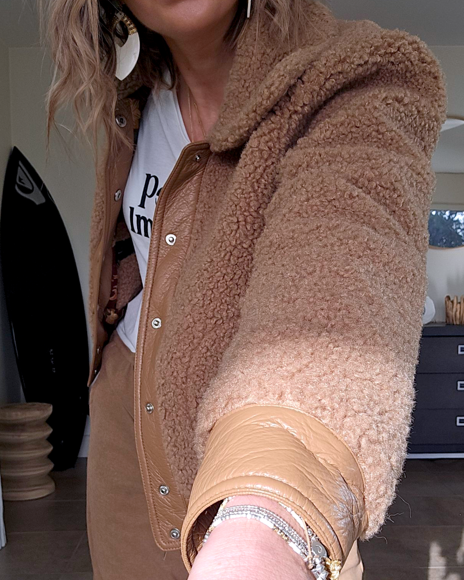 Manteau bouclette