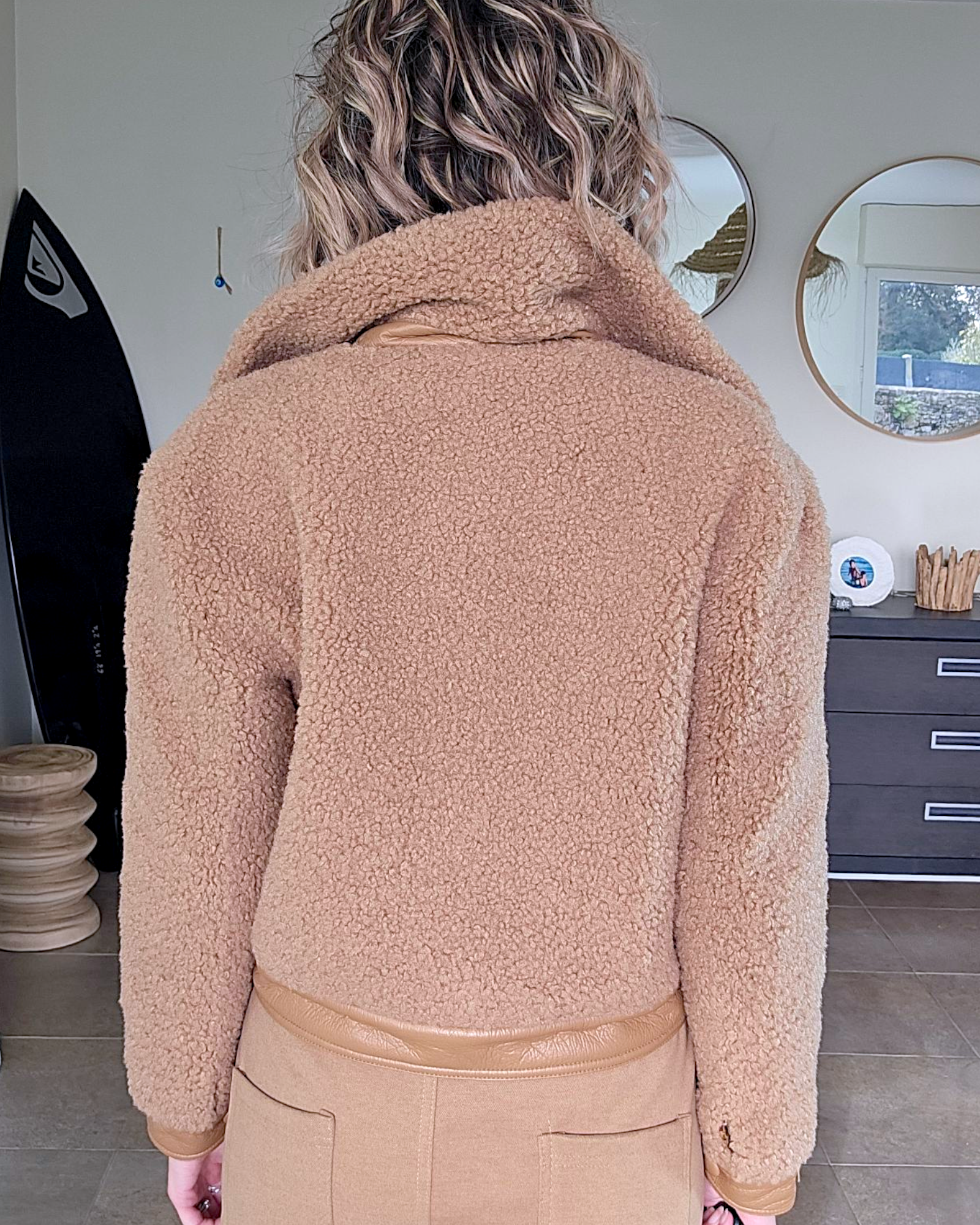 Manteau bouclette