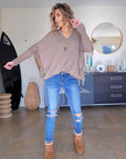 Pull à franges