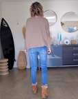 Pull à franges
