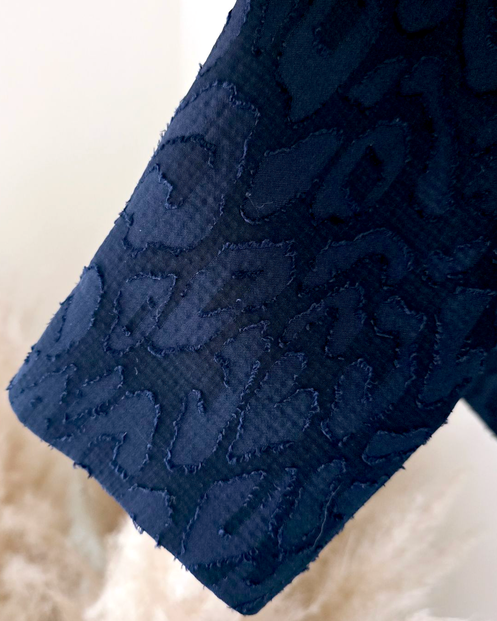 Veste bleue léo