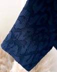 Veste bleue léo