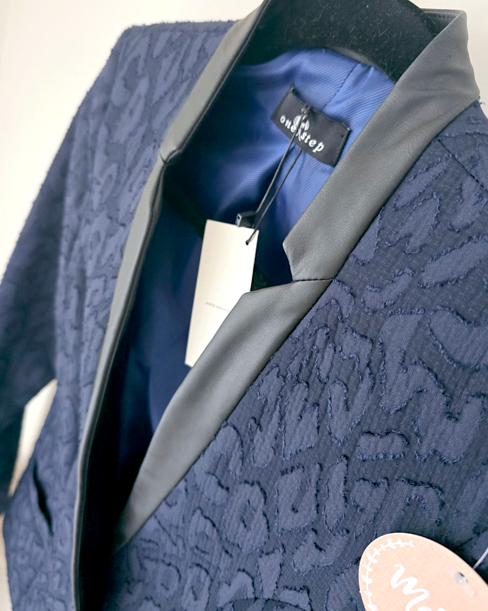Veste bleue léo