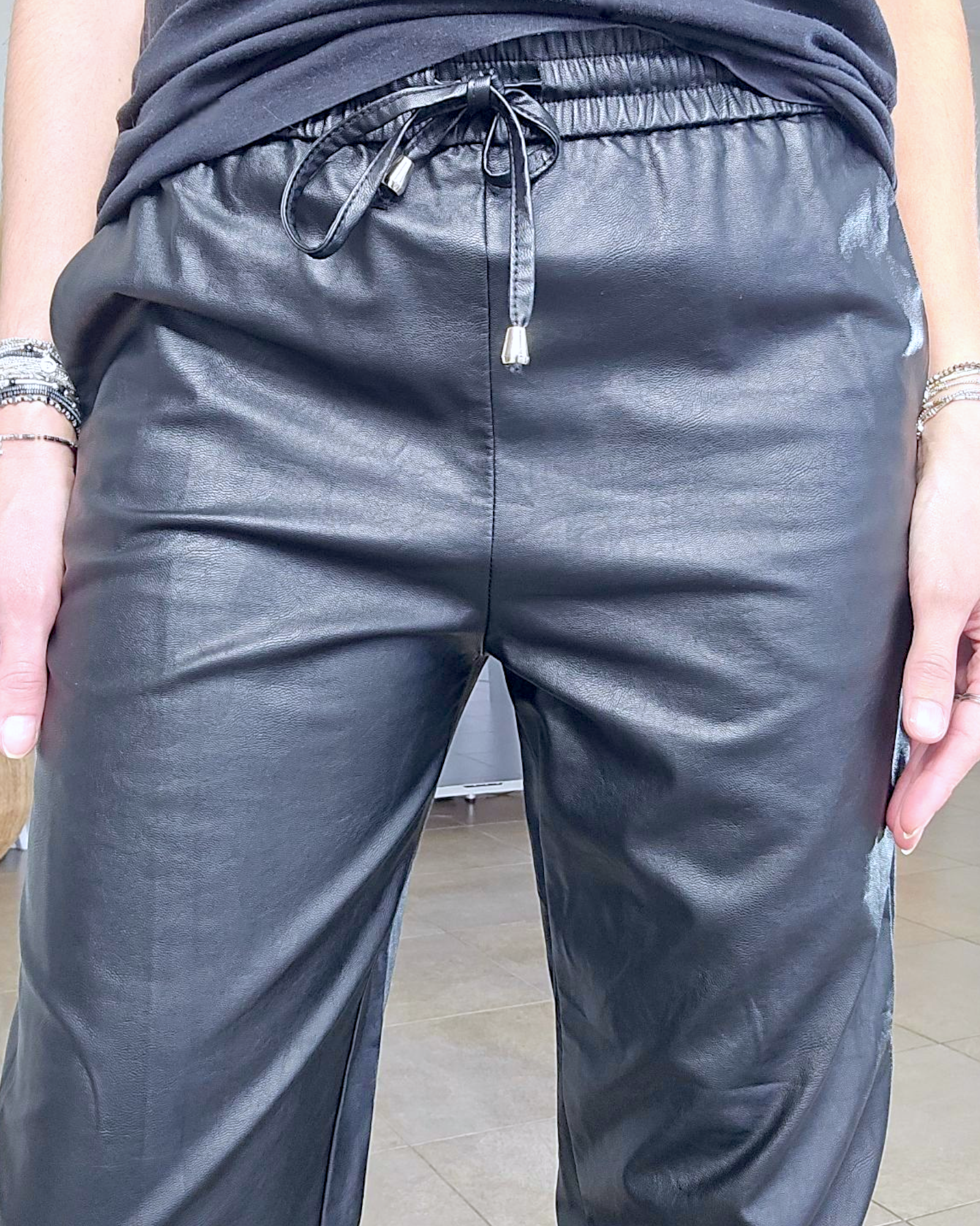 Pantalon jogg huilé