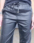 Pantalon jogg huilé