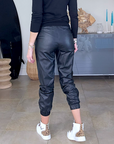 Pantalon jogg huilé