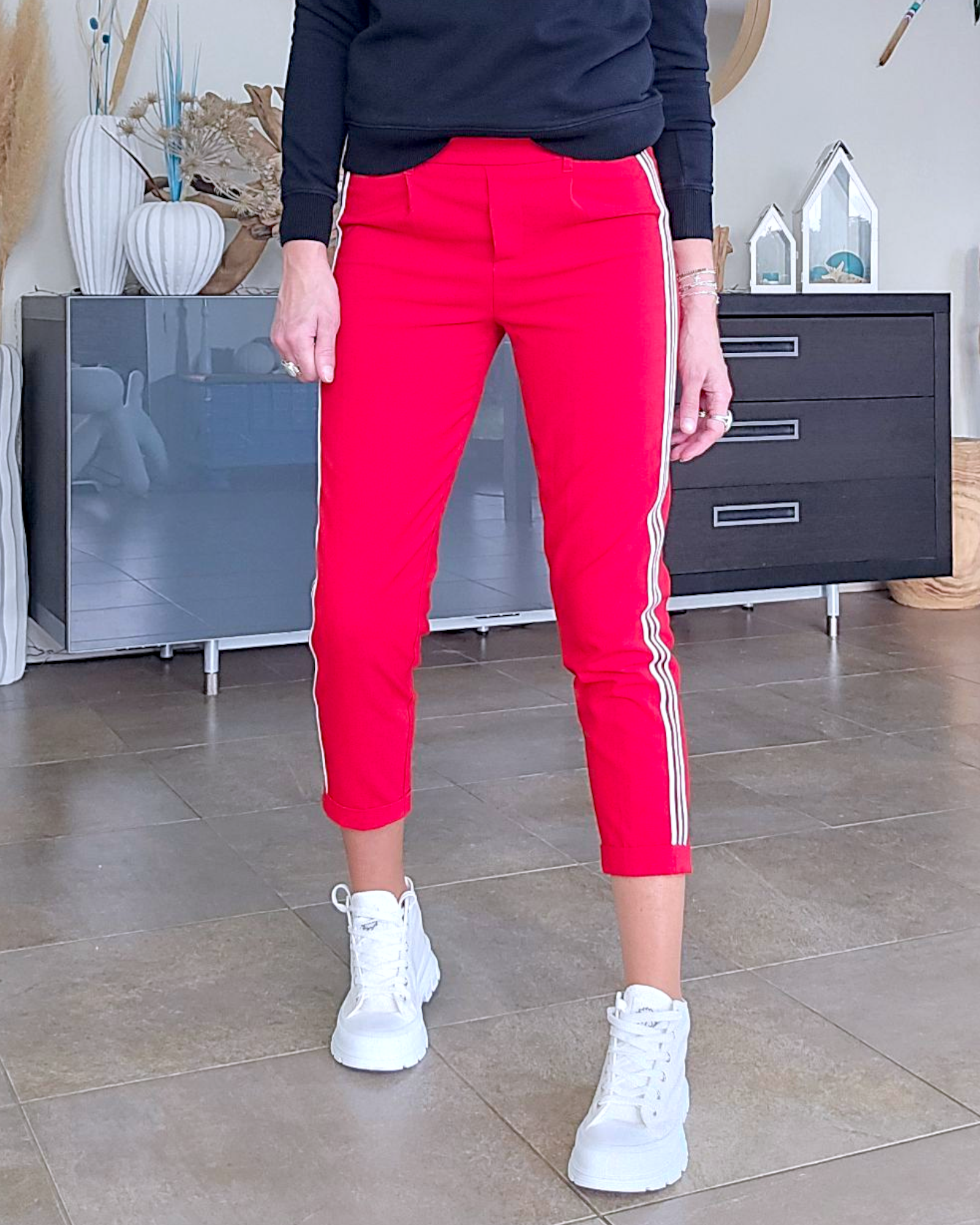 Pantalon jog red