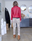 Perfecto cuir red