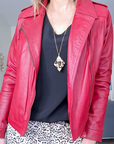 Perfecto cuir red