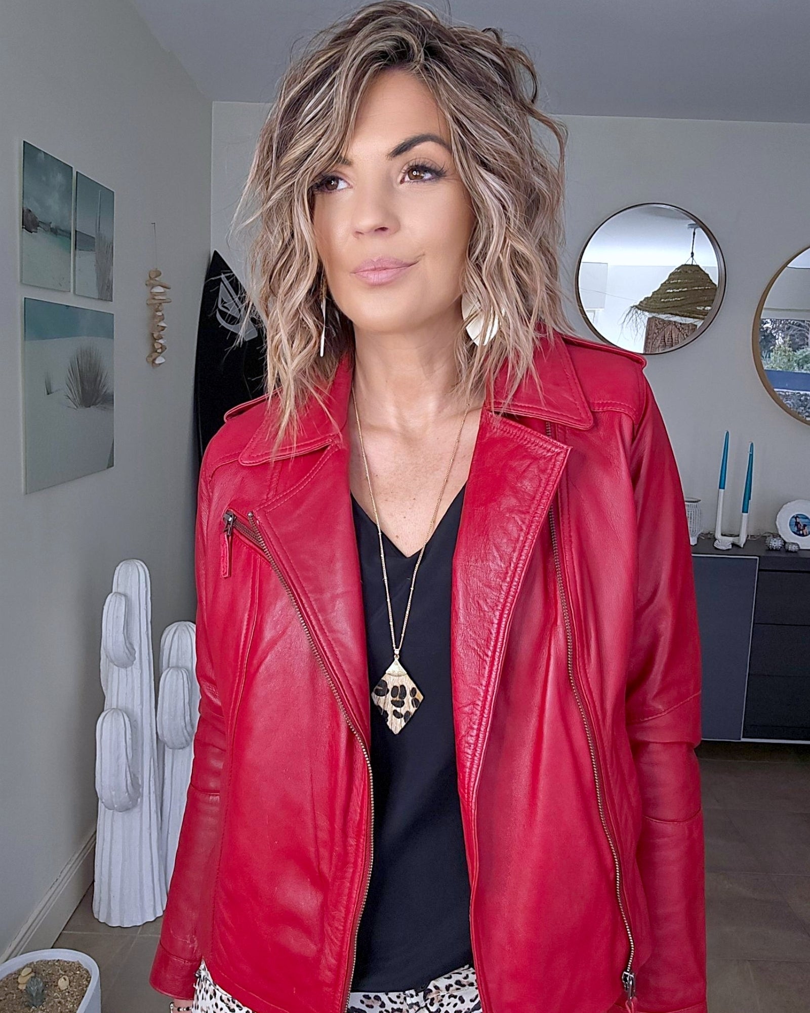 Blouse dos ouvert