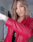 Perfecto cuir red