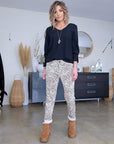 Blouse dos ouvert