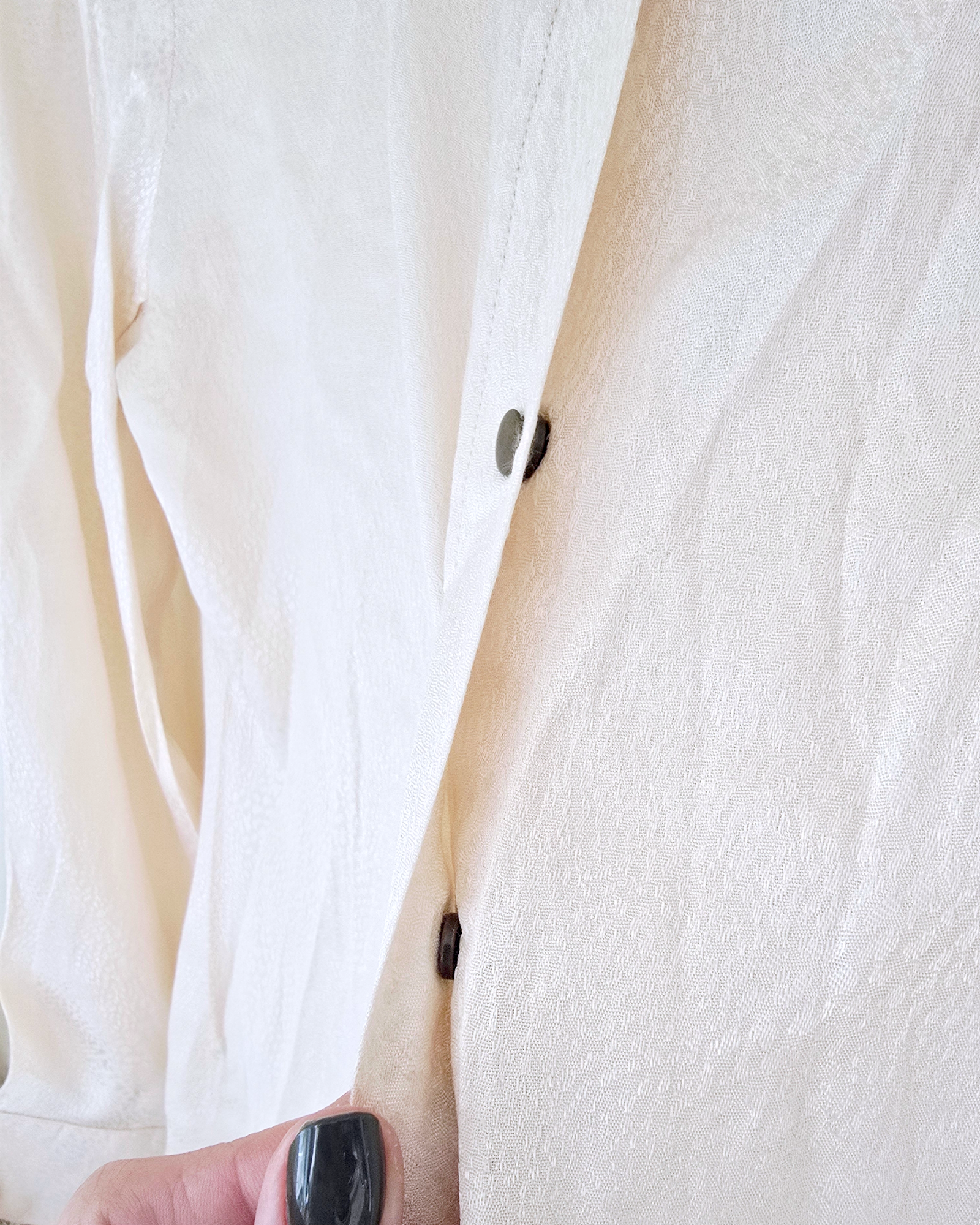 Chemise fluide à imprimé en relief - 𝐌𝐚𝐫𝐢𝐧𝐚𝟒𝟒𝐟𝐚𝐦𝐢𝐥𝐲