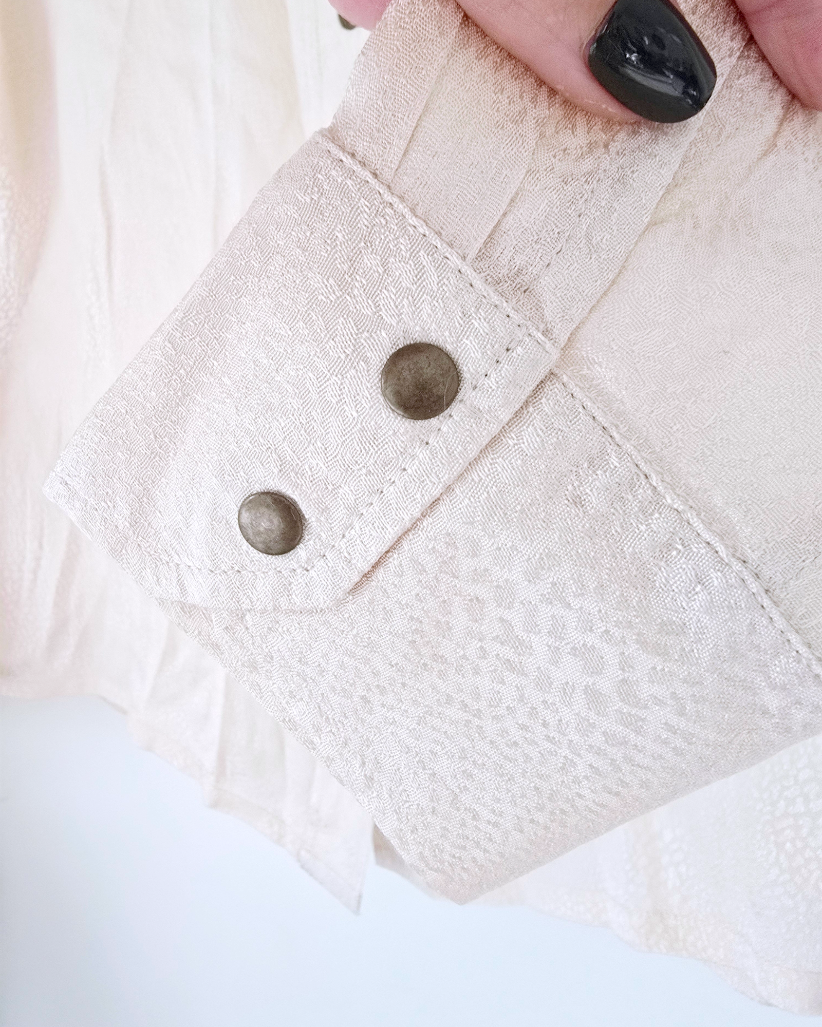 Chemise fluide à imprimé en relief - 𝐌𝐚𝐫𝐢𝐧𝐚𝟒𝟒𝐟𝐚𝐦𝐢𝐥𝐲