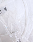 Pull blanc maille fine