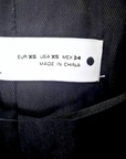 Blazer noir créateur Amor