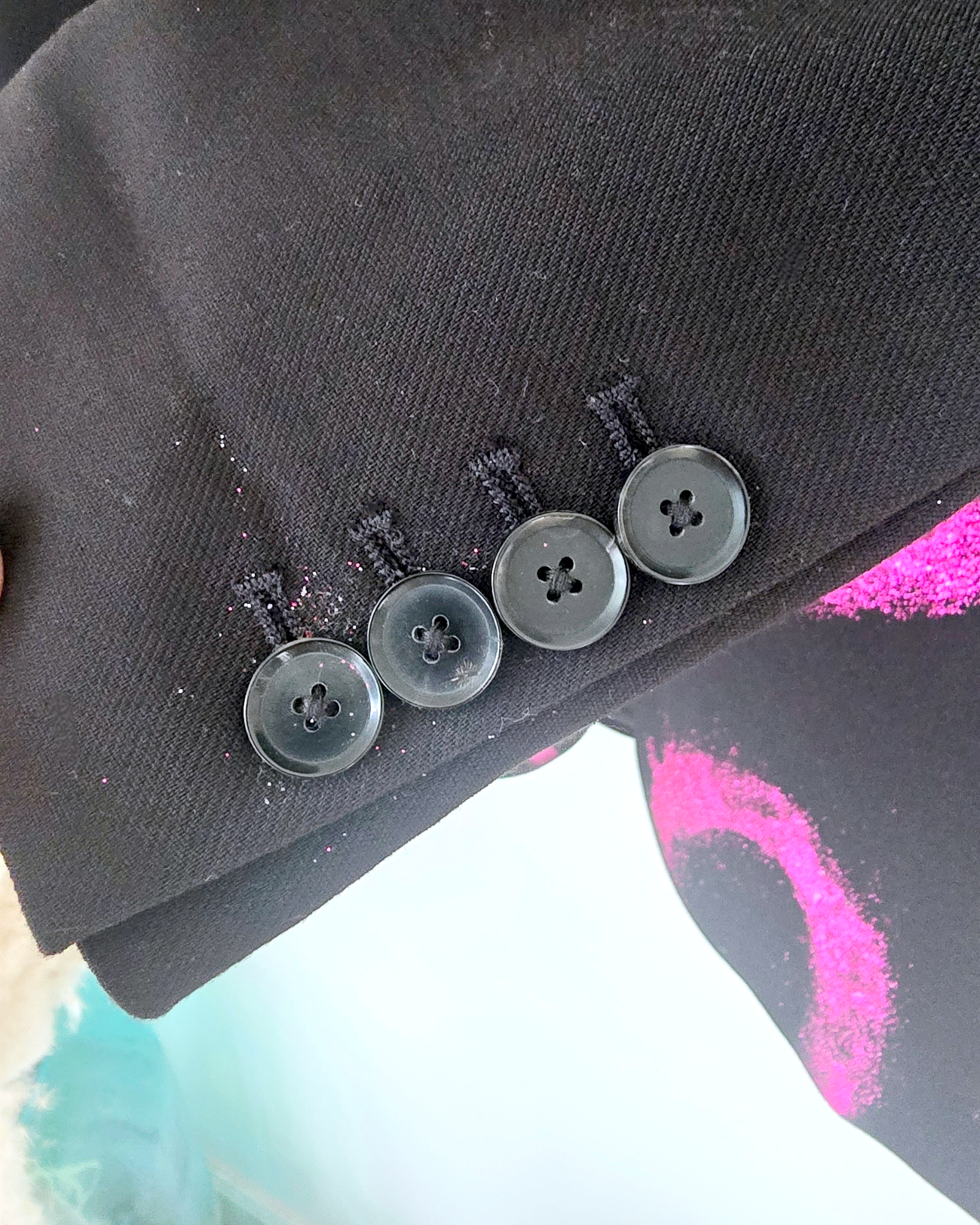 Blazer noir créateur Amor