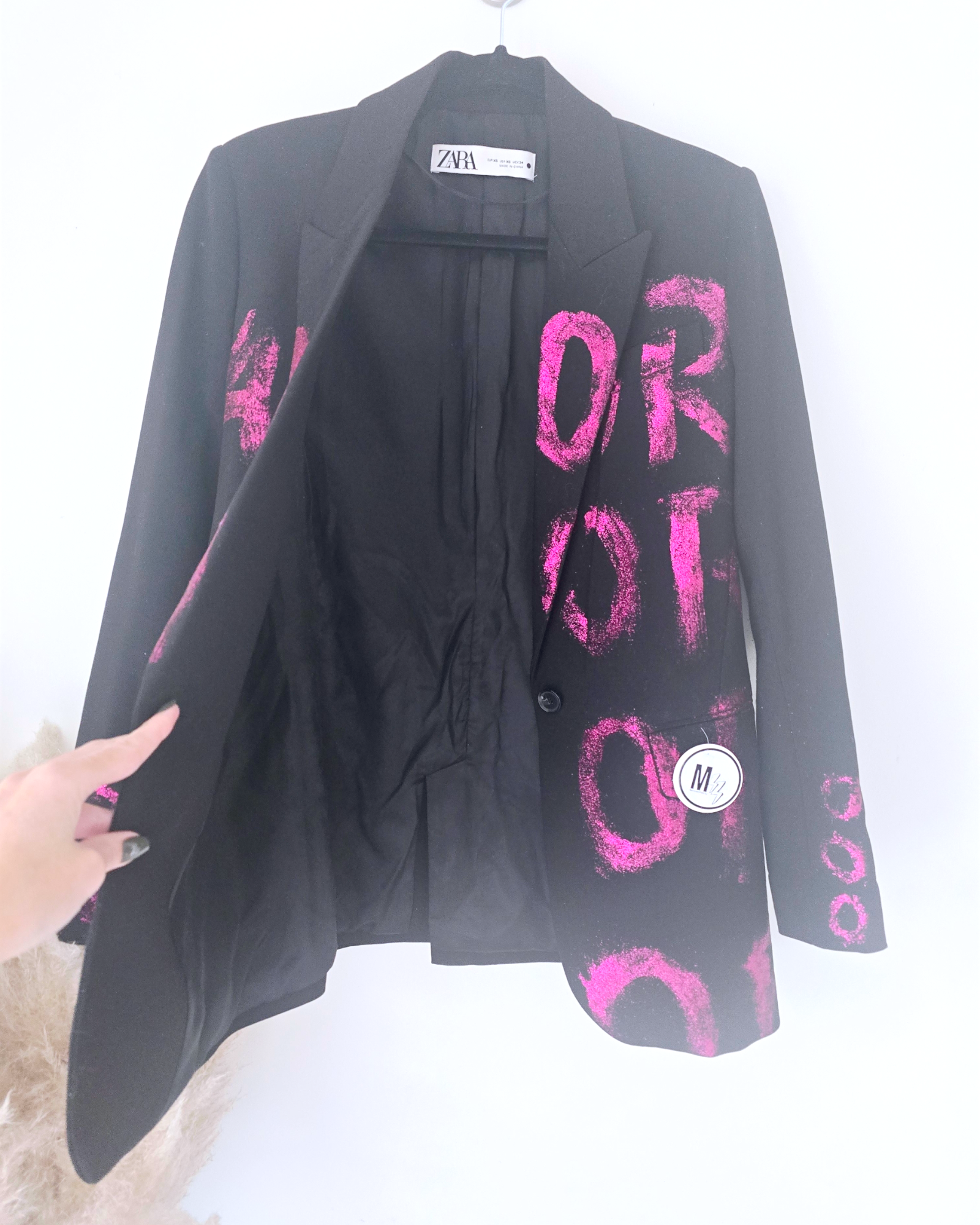 Blazer noir créateur Amor