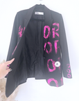 Blazer noir créateur Amor