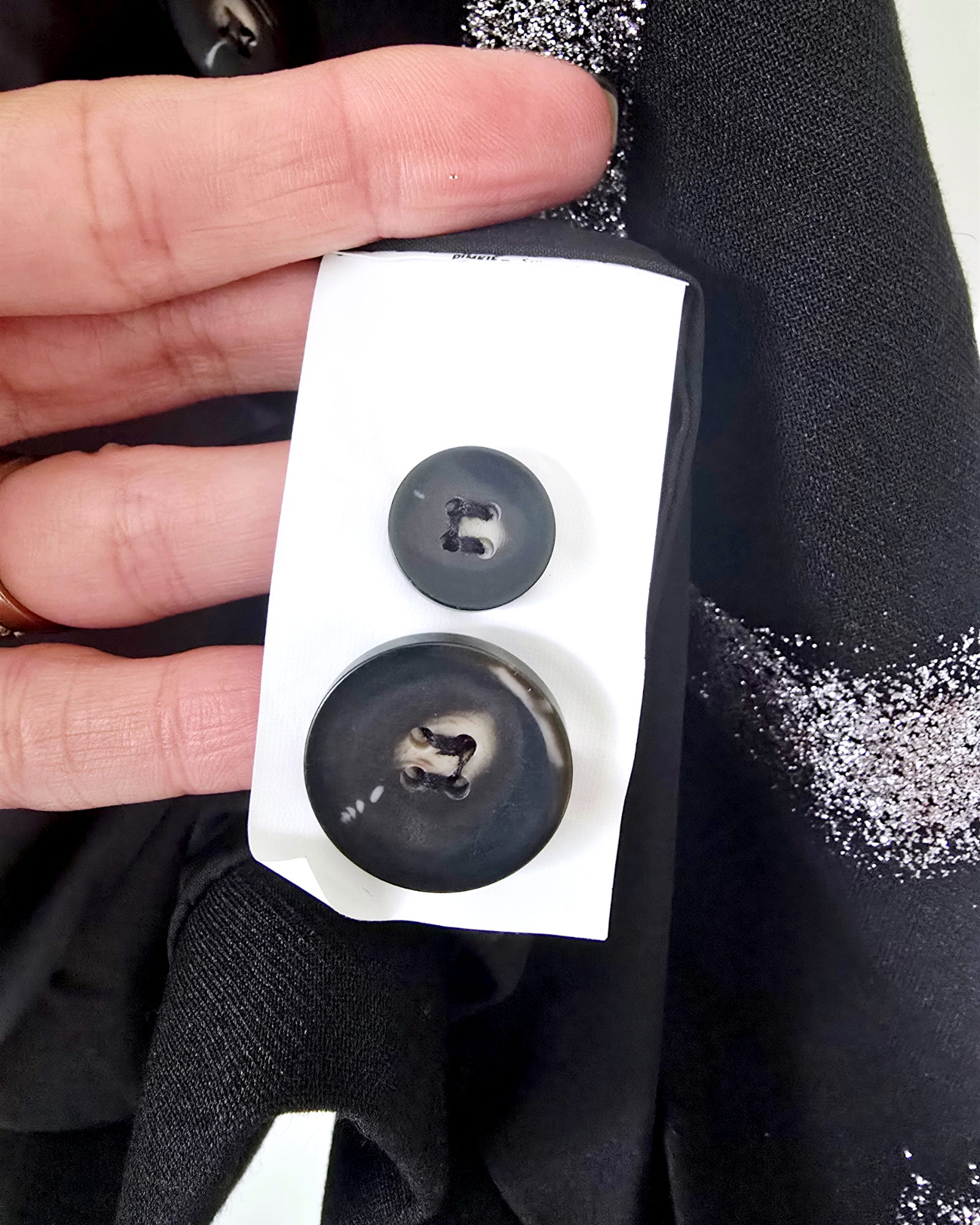 Blazer noir créateur Rock