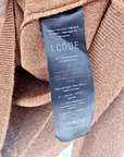 Pull bronze à inscriptions