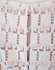 Robe rose plumetis