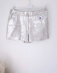 Short irisé 100% cuir