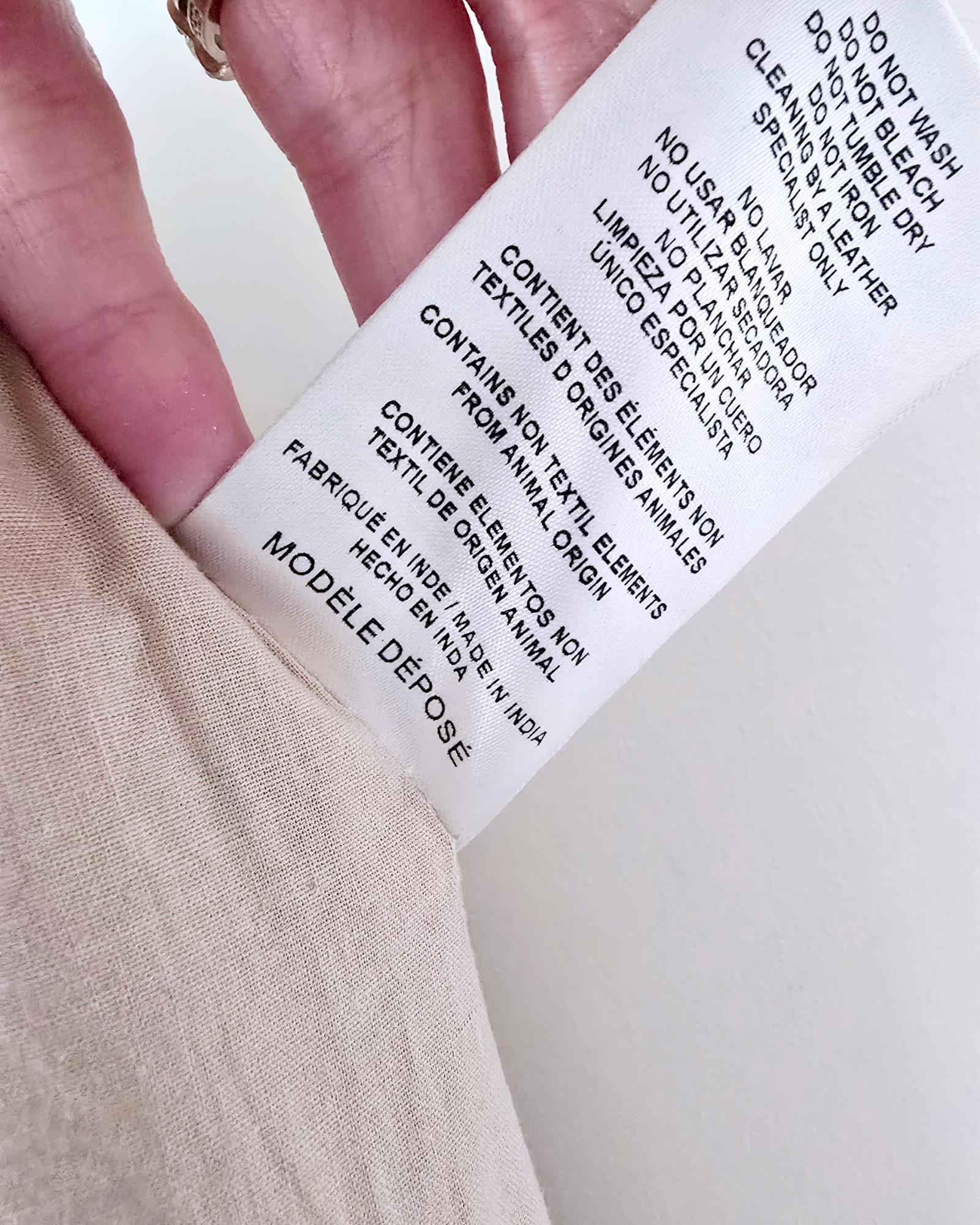 Short irisé 100% cuir