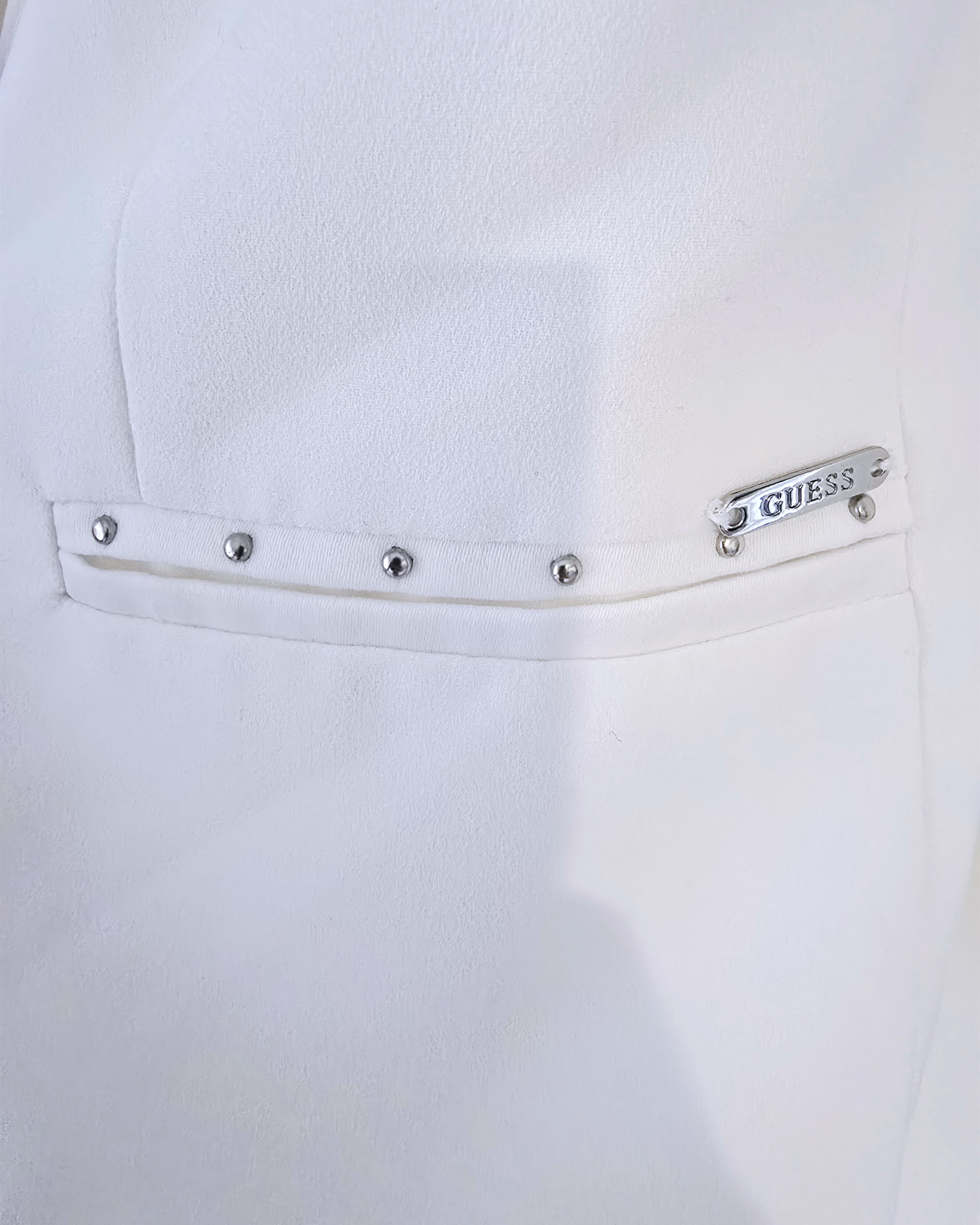 Veste cintrée blanche