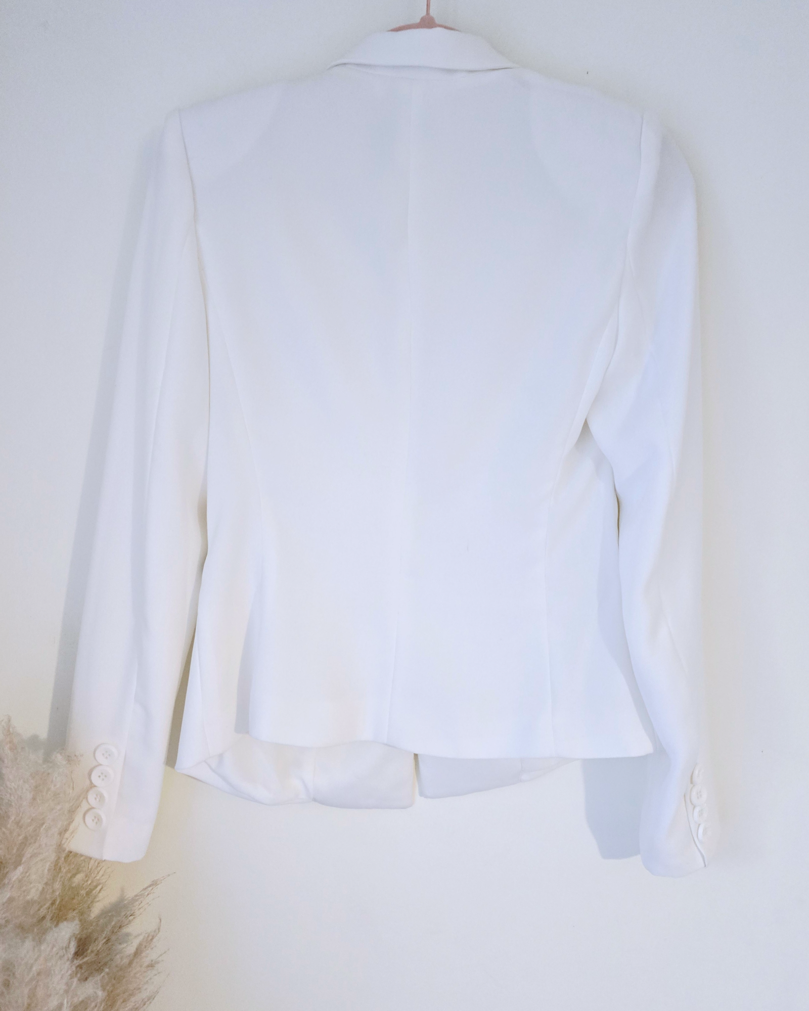 Veste cintrée blanche