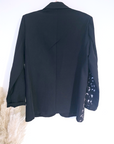 Blazer noir créateur