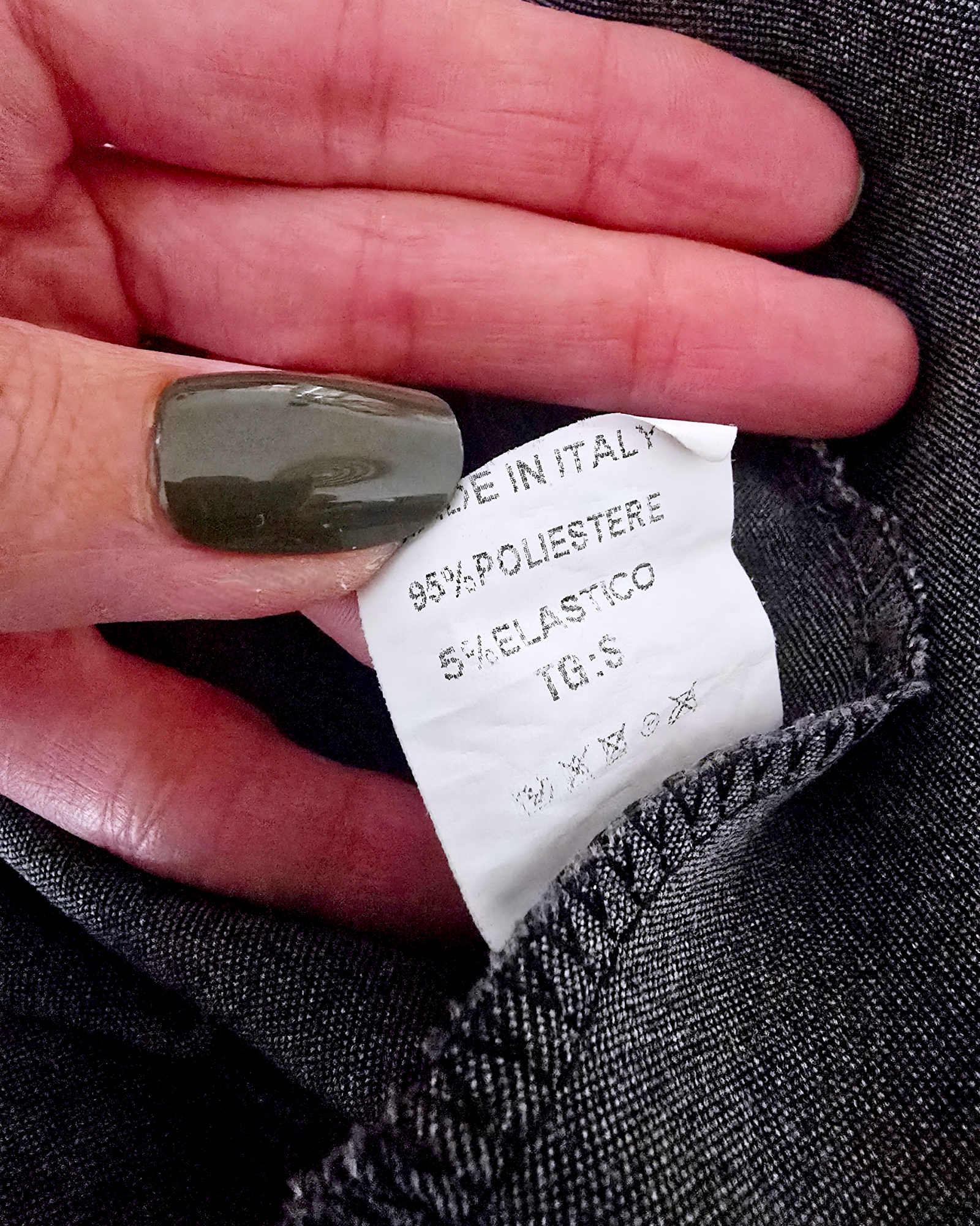 Jupe-short écolière grise