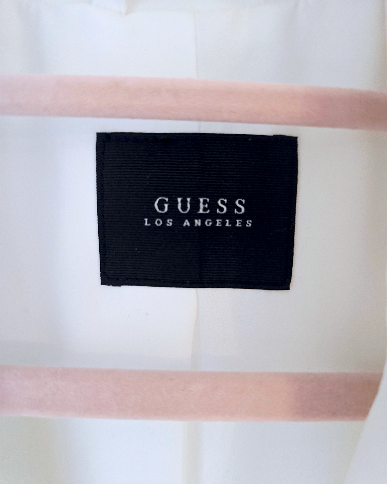 Veste cintrée blanche