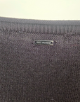 Pull noir éclairs strass