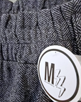 Short chevron gris