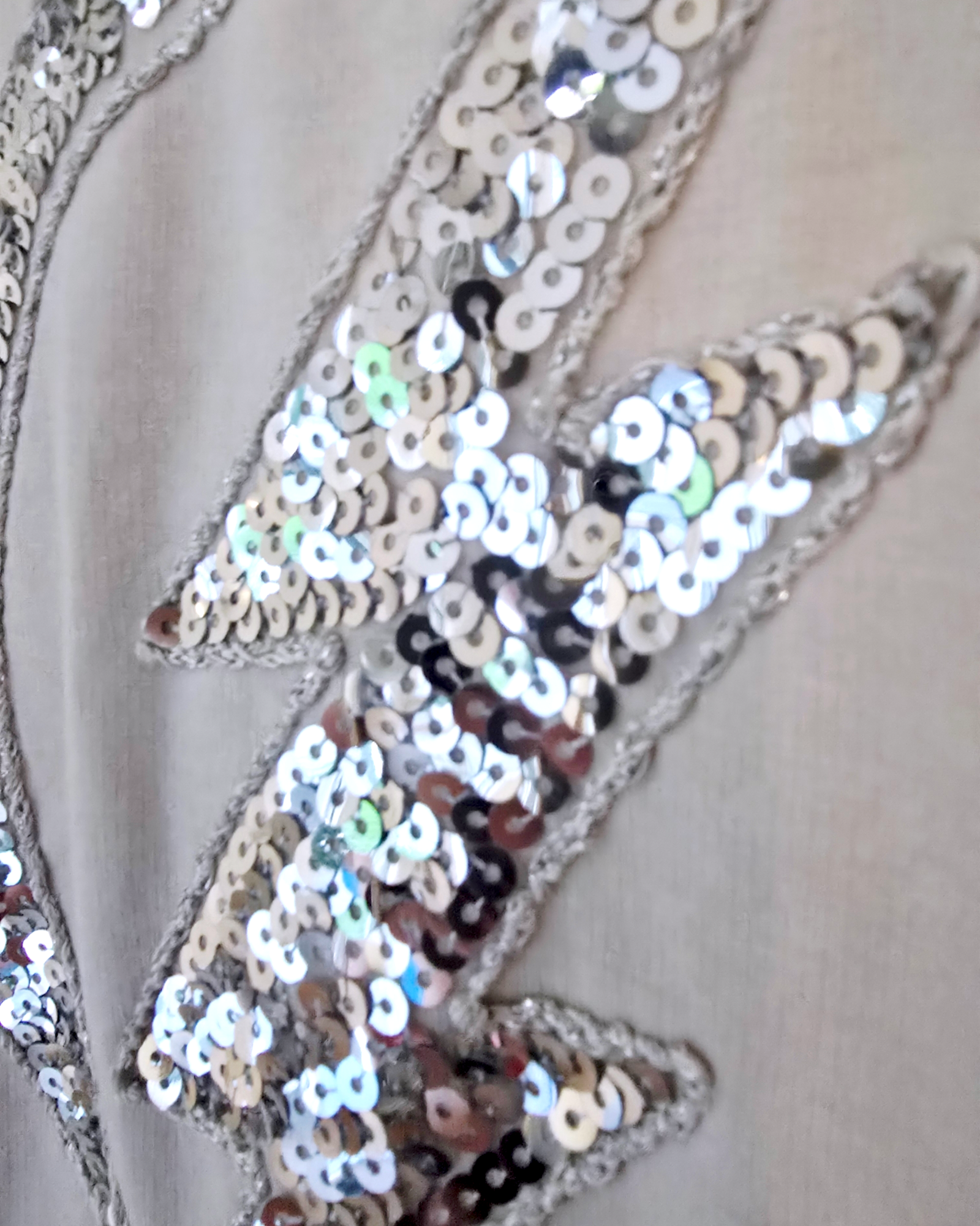 Veste cintrée beige éclair