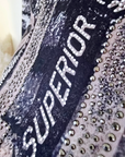 Veste cintrée à imprimé et strass
