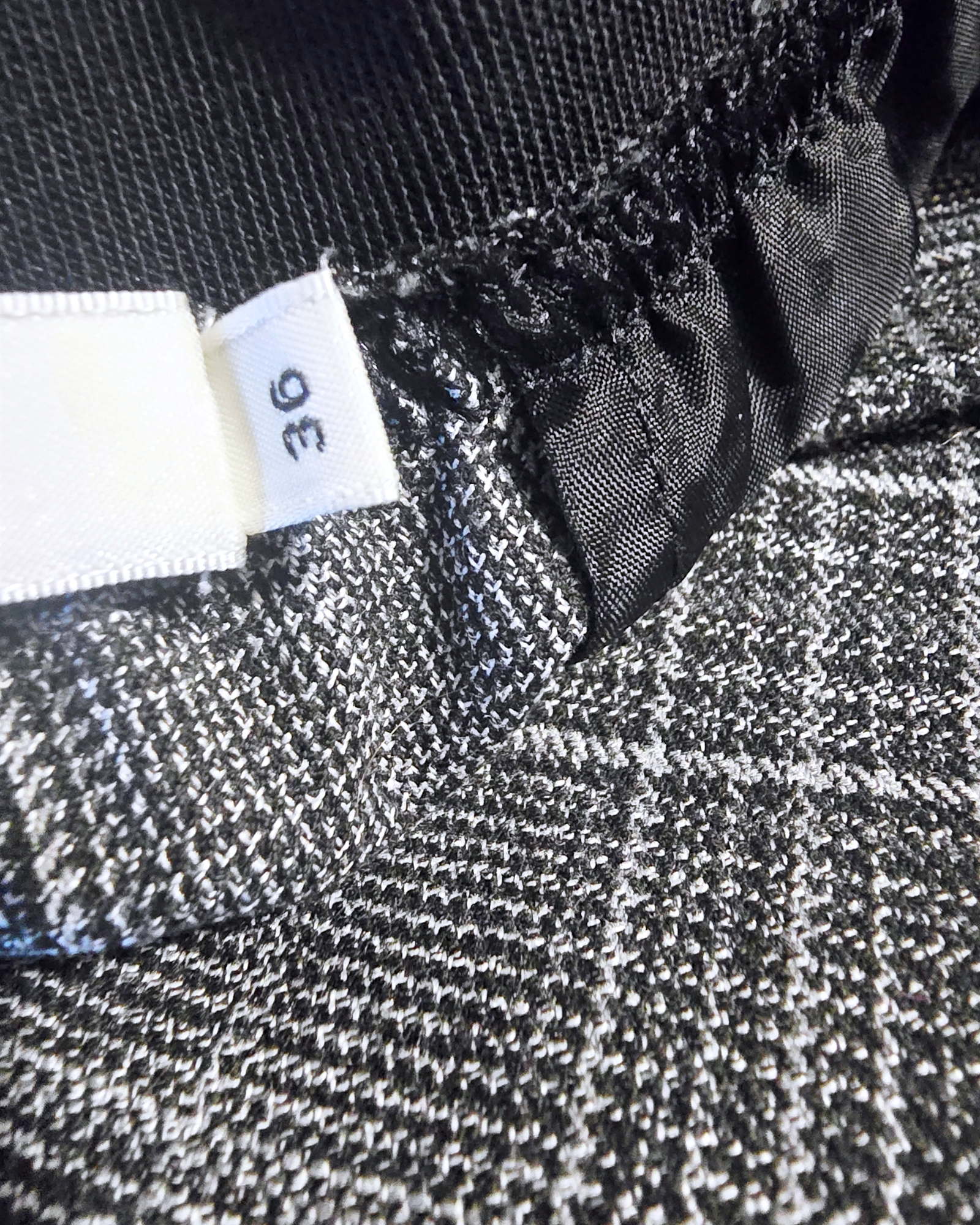 Pantalon jeeging à carreaux