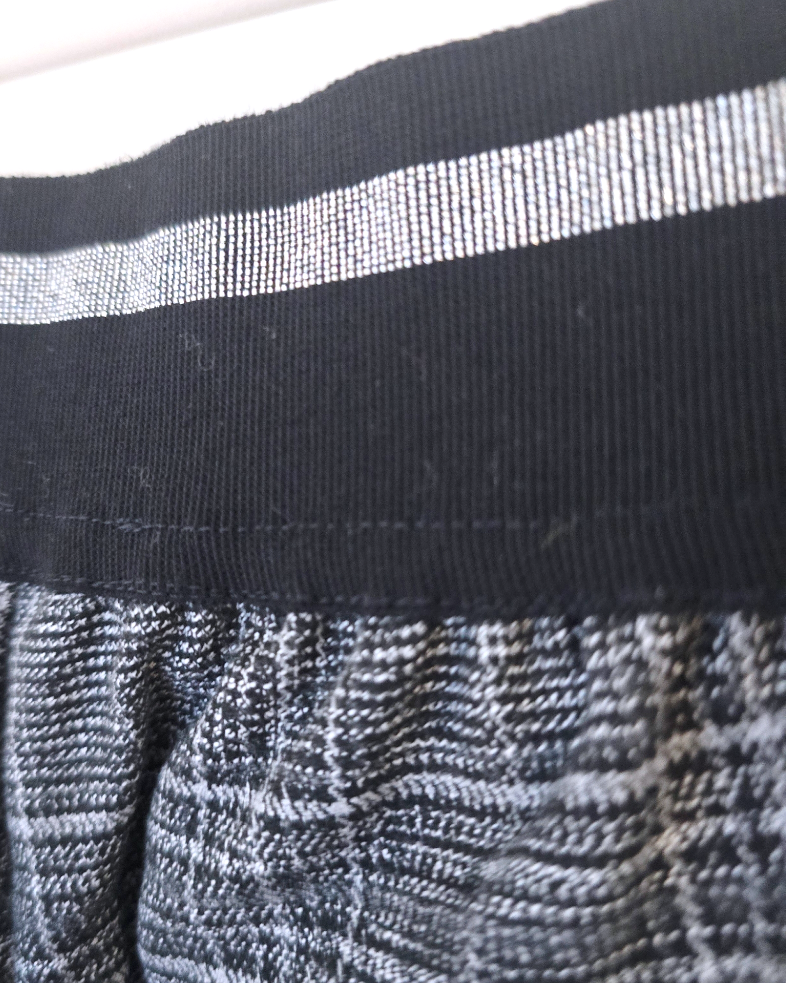 Pantalon jeeging à carreaux