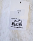 Jupe blanche plumetis